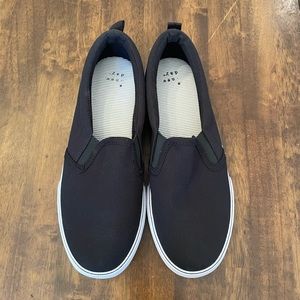 A New Day Canvas Slip On Sneakers size 7W